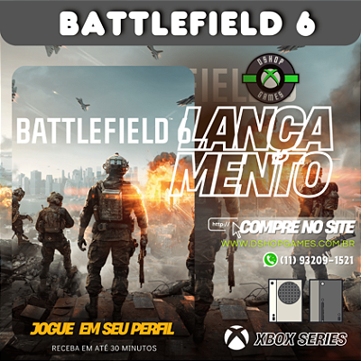 Battlefield 6 - Xbox Series S/X Mídia Digital