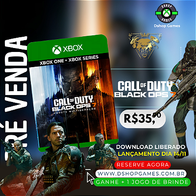 Call Of Duty: Black Ops 7 - Xbox One & Series S/X Mídia Digital