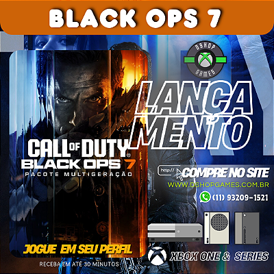 Call Of Duty: Black Ops 7 - Xbox One & Series S/X Mídia Digital