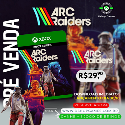 ARC Raiders - Xbox Series S/X Mídia Digital