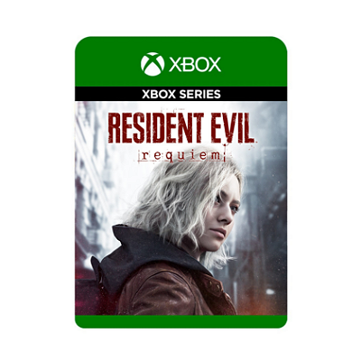 Capa do jogo Resident Evil Requiem — Xbox Series S/X (Mídia Digital) — lançamento Xbox