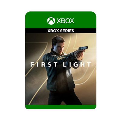 Capa do jogo 007 First Light — Xbox Series S/X (Mídia Digital) — lançamento Xbox