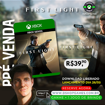 007 First Light - Xbox Series S/X Mídia Digital
