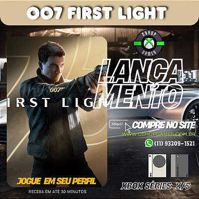 007 First Light - Xbox Series S/X Mídia Digital