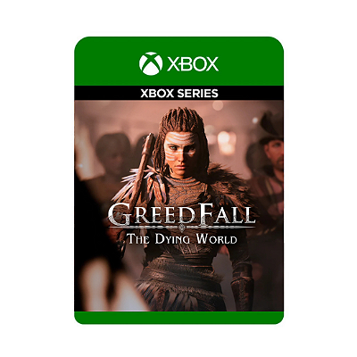 Capa do jogo GreedFall: The Dying World — Xbox Series S/X — lançamento Xbox
