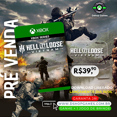 Hell Let Loose: Vietnam - Xbox Series S/X Mídia Digital