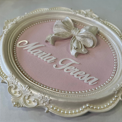 Guirlanda maternidade laço