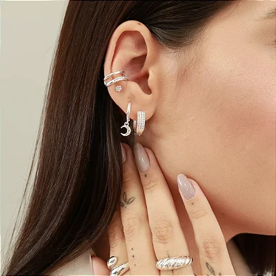 Argolinhas Cravejadas