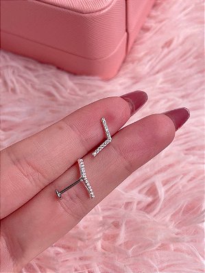 Piercing Pino V Cravejado