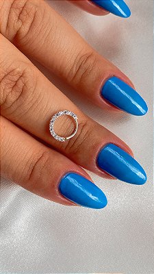 Piercing Argolinha Cravejada 10mm
