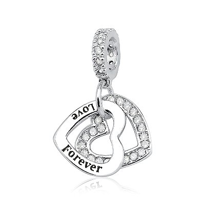 Berloque Dois Corações