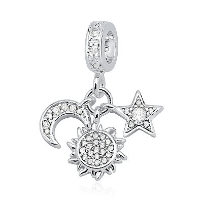 Berloque Sol, Lua e Estrela