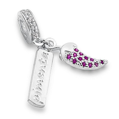 Berloque Pimenta Plaquinha