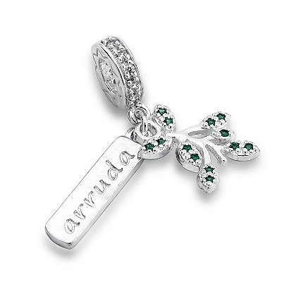 Berloque Arruda Plaquinha