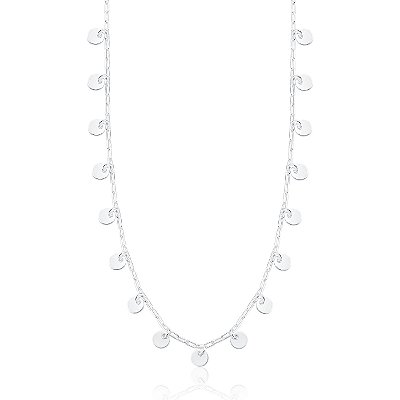 Colar Chocker Mini Medalhas