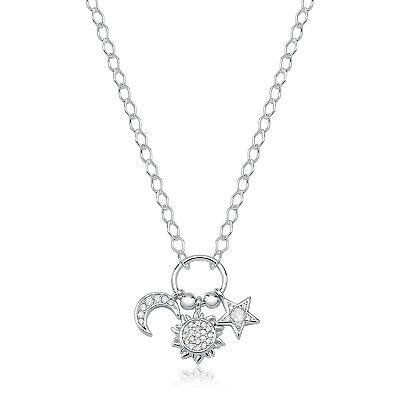 Colar Sol, Lua e Estrelas