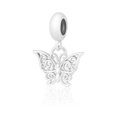 Berloque Borboleta Vazada