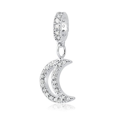 Berloque Lua Cravejada