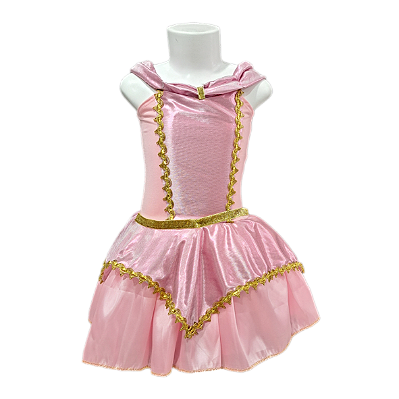Fantasia Infantil Princesa Rosa