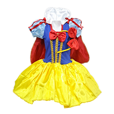 Fantasia Infantil Branca de Neve