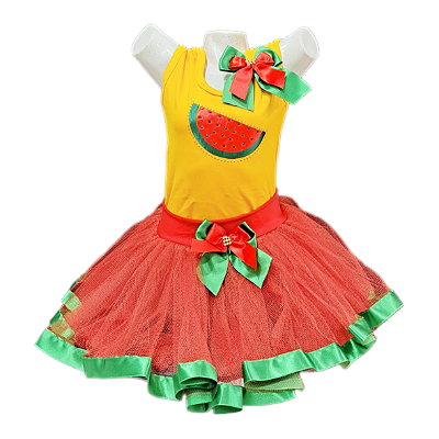Fantasia Infantil Menina Melancia