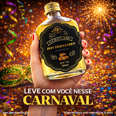 Cachaça Don Fernandes- bolso