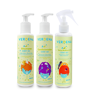 Shampoo, Condicionador e Spray Multifuncional