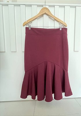 Saia Peplum Juliana Vinho referência 4280 marca Maria Amore
