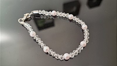 Cristal com Pérolas