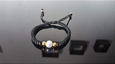 Pérola com Trançado Cobra