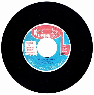 ROLSTON DALEY - NO MORE WAR