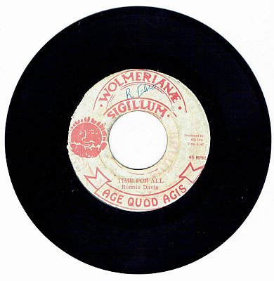 RONNIE DAVIS - TIME FOR ALL