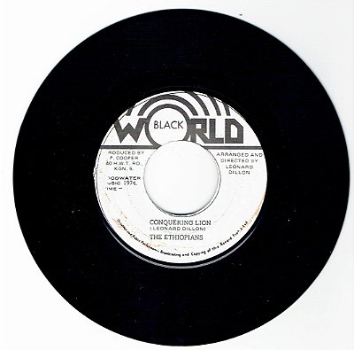 THE ETHIOPIANS - CONQUERING LION / LION HEAD