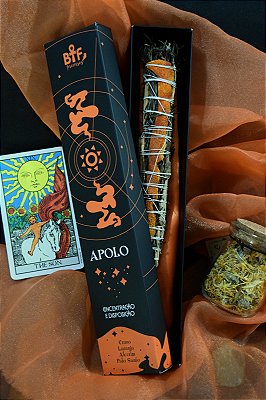 Incenso Natural Apolo - Concentração e Disposição