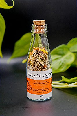 Banho de Ervas Força de Vontade - Vitalidade e Energia