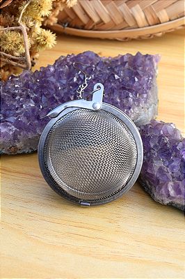 Infusor de Aço Inox para Chás Naturais