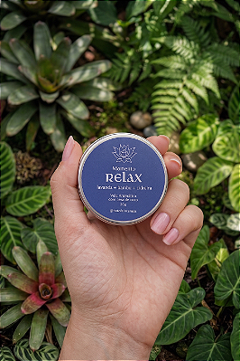 Vela Aromática Mini Momento Relax - Lavanda, Bambu e Cidreira