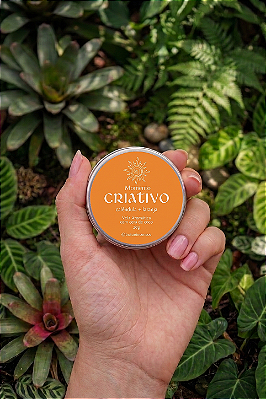Vela Aromática Mini Momento Criativo - Calêndula e Laranja