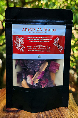 Banho de Ervas Amor da Deusa (Zip Lock) - Romance e Conexão