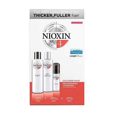 Kit Nioxin System 4 - Para Cabelos Enfraquecidos