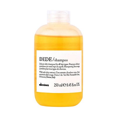 Davines Dede Shampoo 250ml - Limpeza gentil para todos os tipos de cabelos