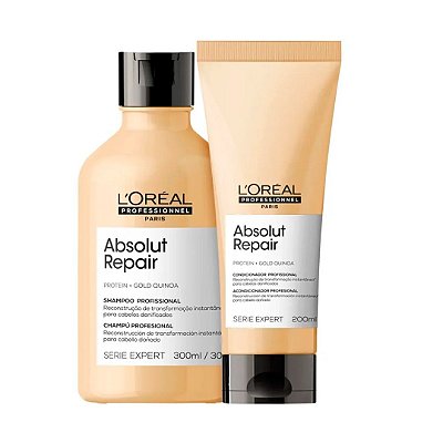 Kit L'oréal Professionnel Absolut Repair Shampoo 300ml + Condicionador 200ml
