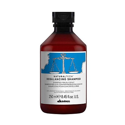 Davines Rebalancing Shampoo 250ml - Couro cabeludo oleoso
