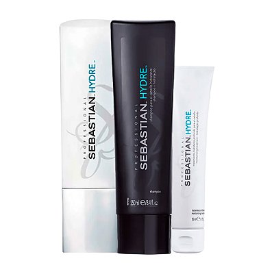Kit Sebastian Professionnal Hydre Shampoo + Condicionador+ Máscara