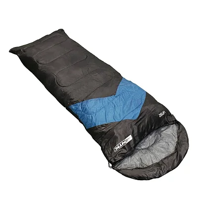 SACO DORMIR VIPER CONFORTO TÉRMICO 5 A 12°C AZUL E PRETO KIT LEGENDÁRIOS