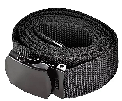 CINTO PRETO 1,20 FIVELA PRETA