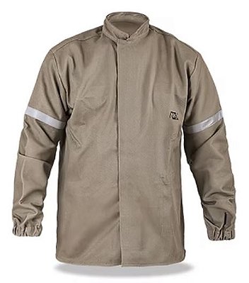 BLUSÃO MERCURIO RESIST CHAMAS C/ FAIXA REFLETIVA MSL CA 46723