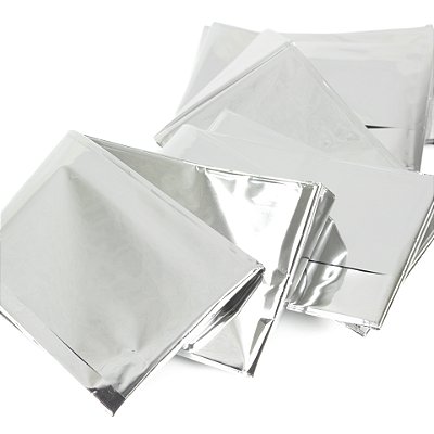 COBERTOR DE EMERGENCIA ALUMINIZADO C/ 6UN