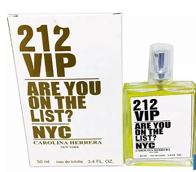 PERFUME 212 VIP 50ML