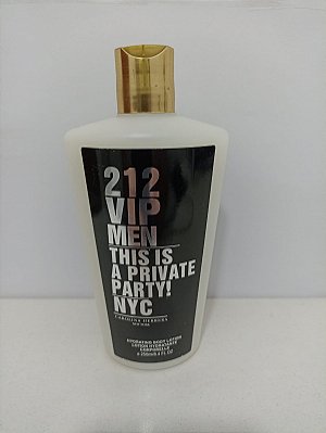 HIDRATANTE CORPORAL - 212 VIP MEN 250ML